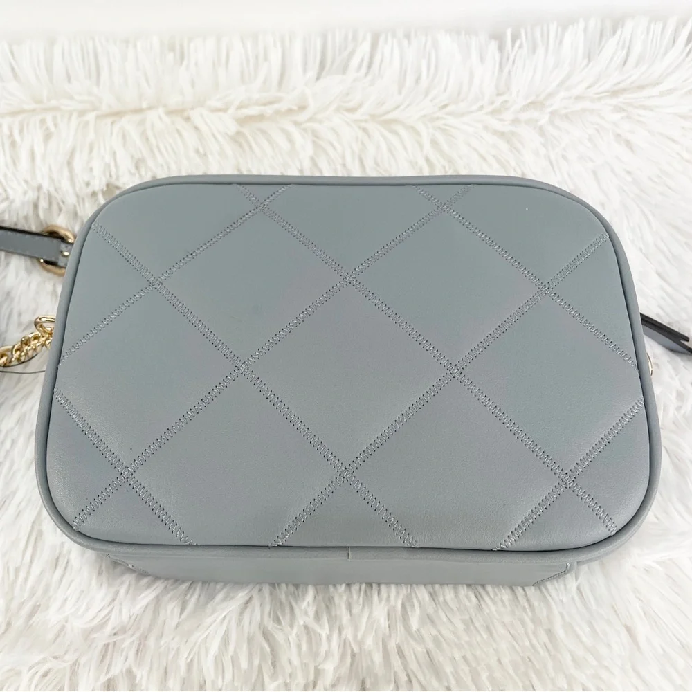 Nine West light pastel blue cross body purse